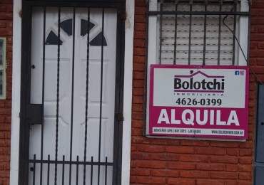 DEPARTAMENTO EN ALQUILER. GREGORIO DE LAFERRERE.
